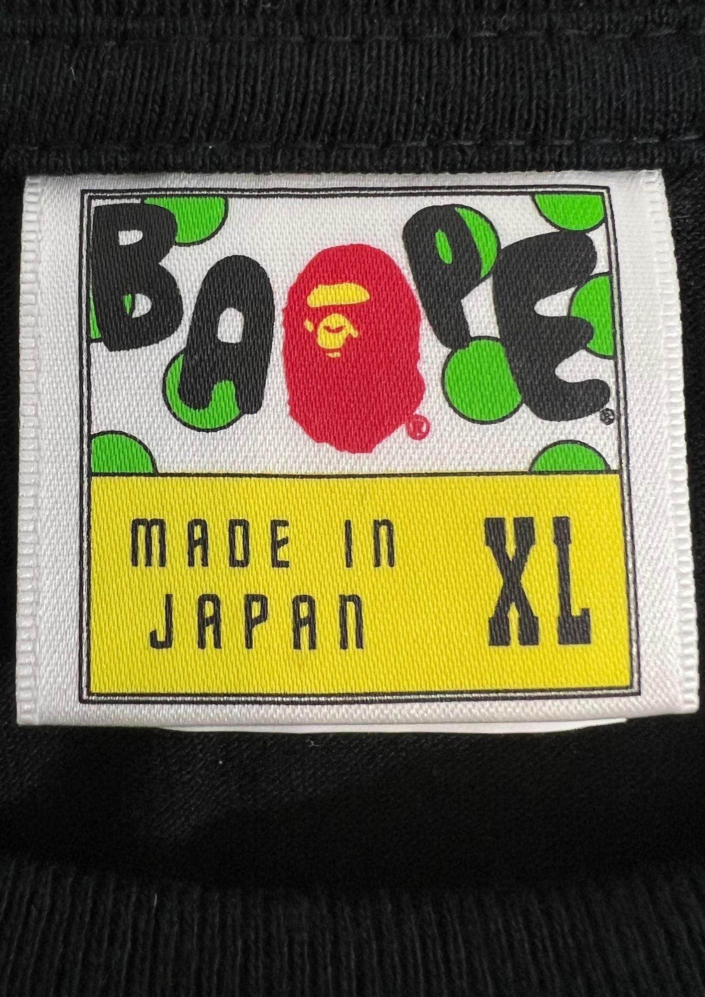 2012 A Bathing Ape x One Piece Luffy Gum Gum Gatling T-shirt