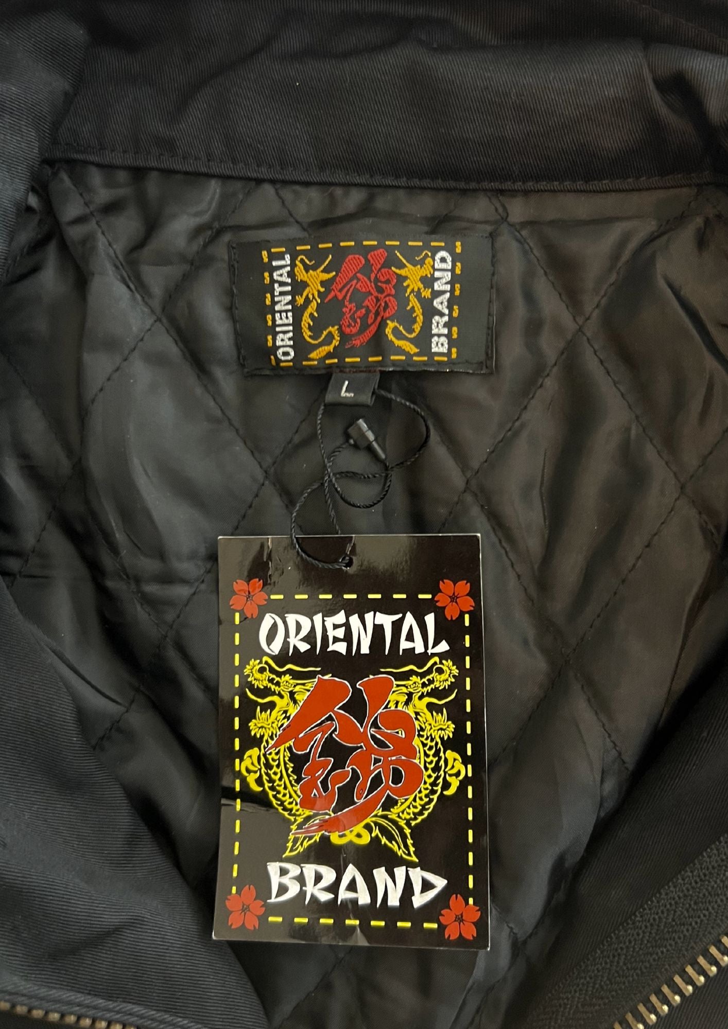 oriental brand NISHIKI 'Sakura' Embroidered Jacket