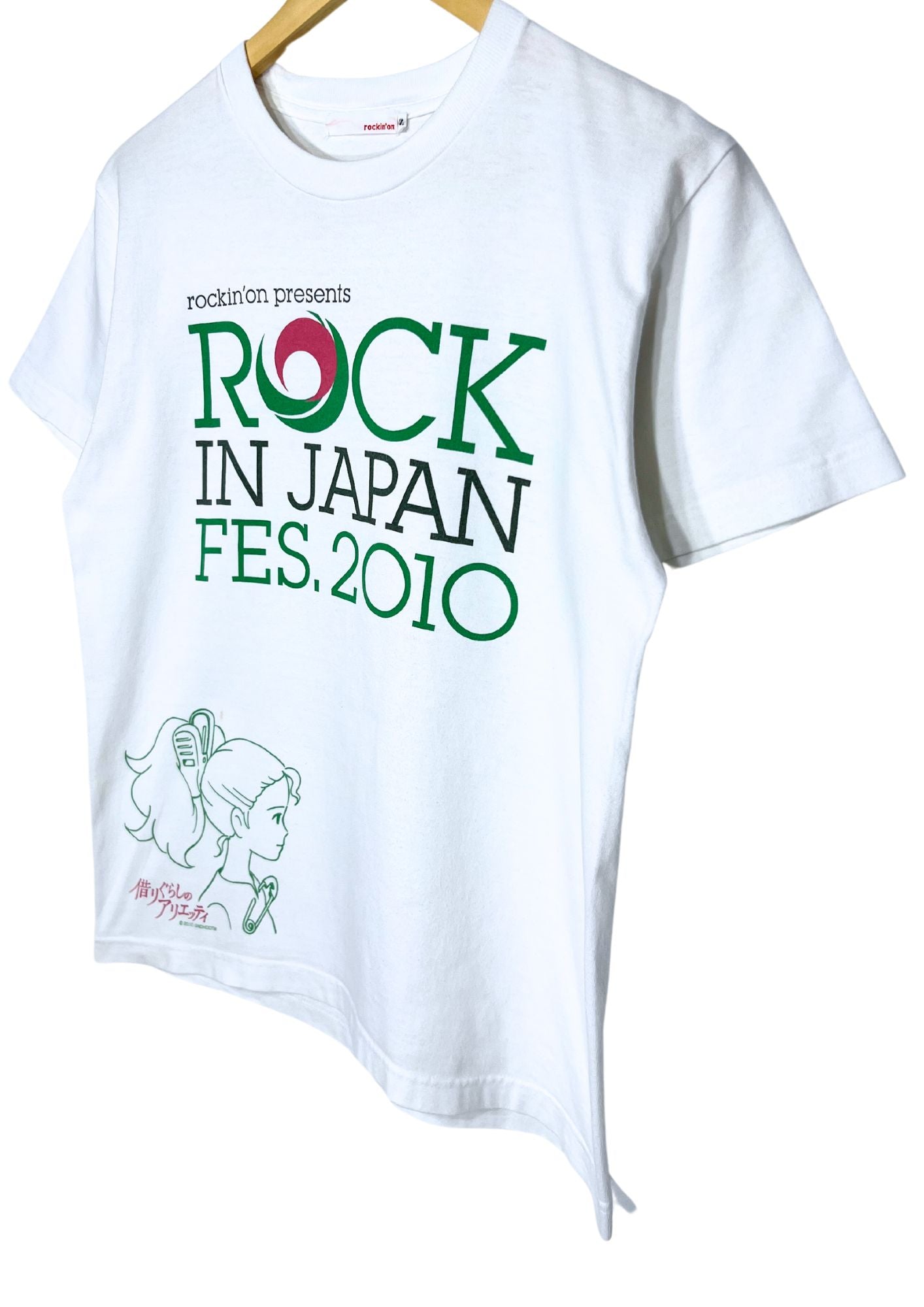 2010 Studio Ghibli Arietty x Rockin'on Rock in Japan Fes, Arietty T-shirt