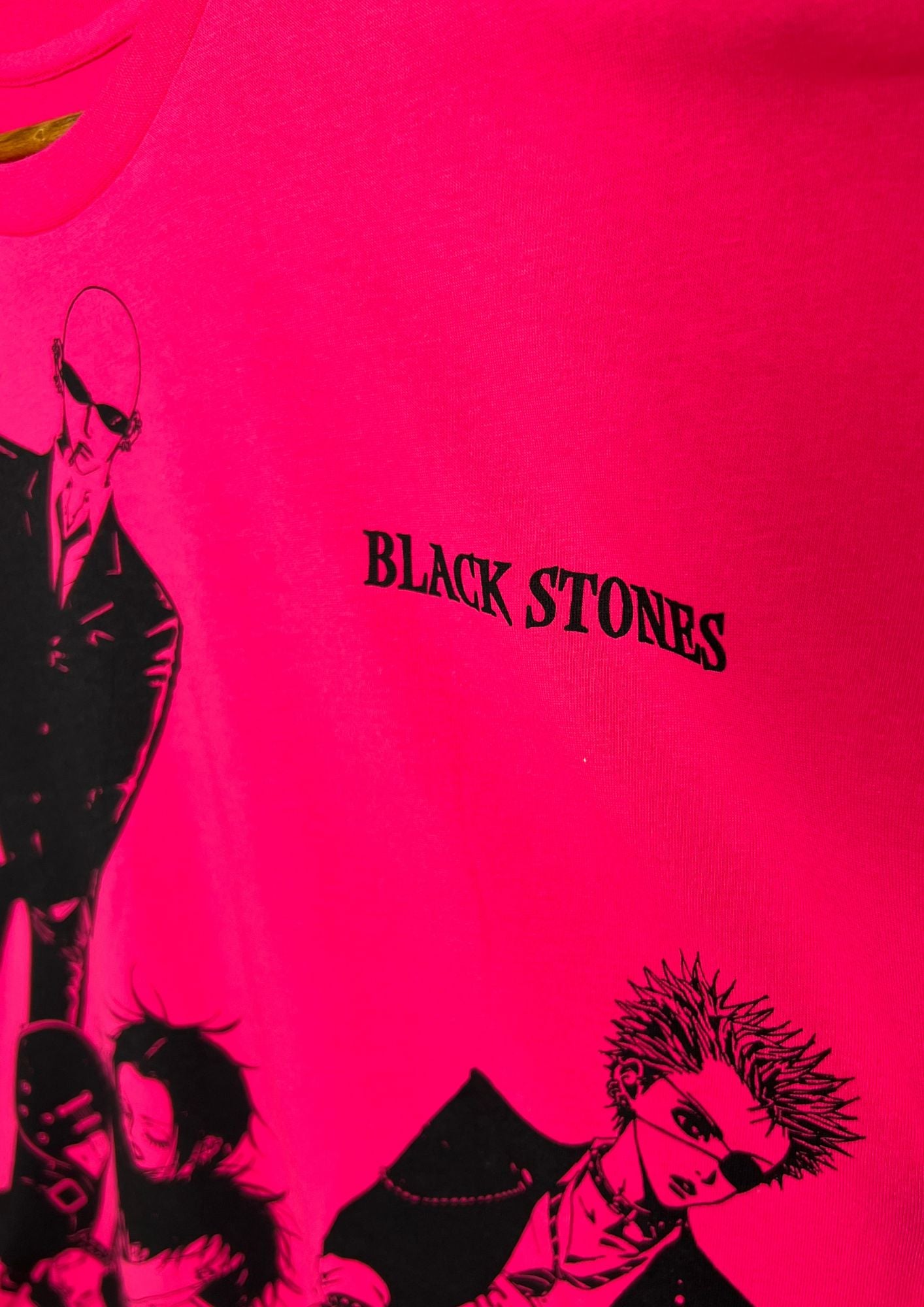 2022 NANA x Ai Yazawa Exhibition Limited Black Stones T-shirt