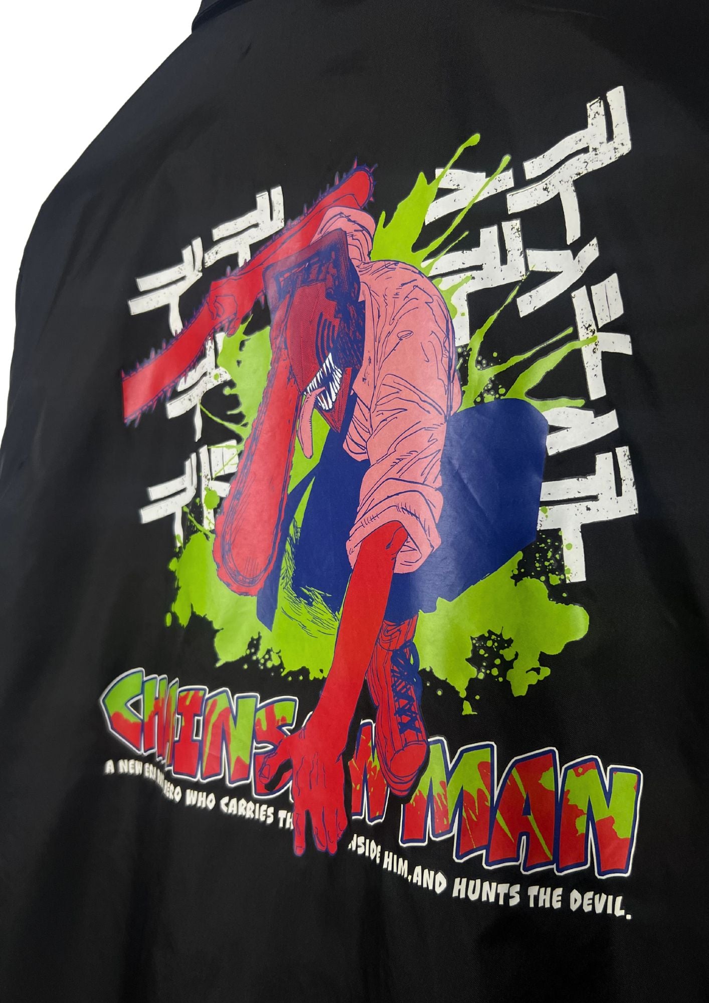 2021 Chainsaw Man x MOVIC Pre-order Limited Coach Jacket