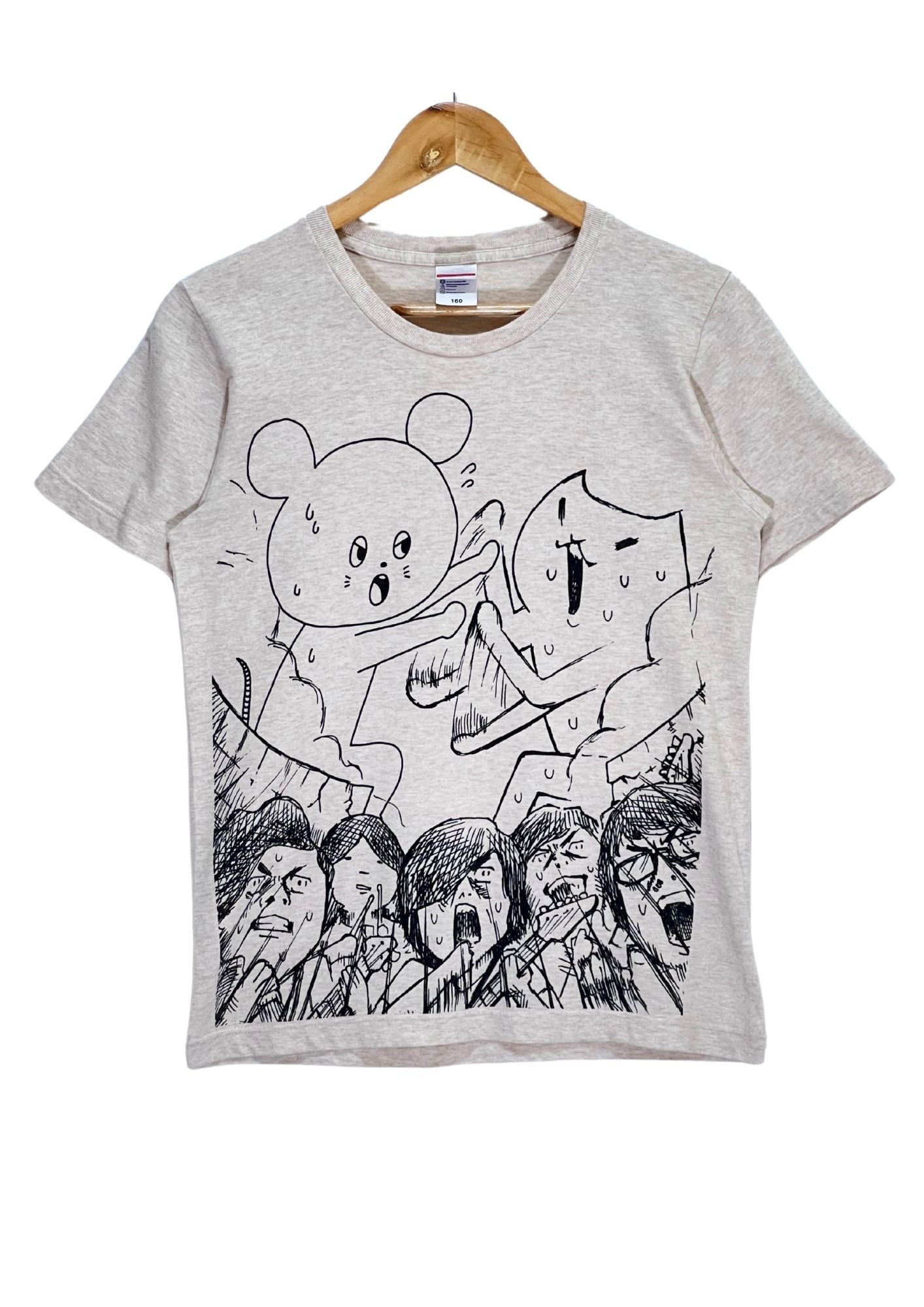 KYUSO NEKOKAMI 'Manga Style' Japanese Band T-shirt (S)