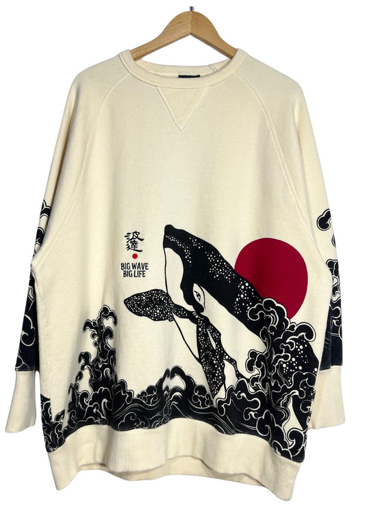 NAMITATSU 'Whale Wave' Long Sweater