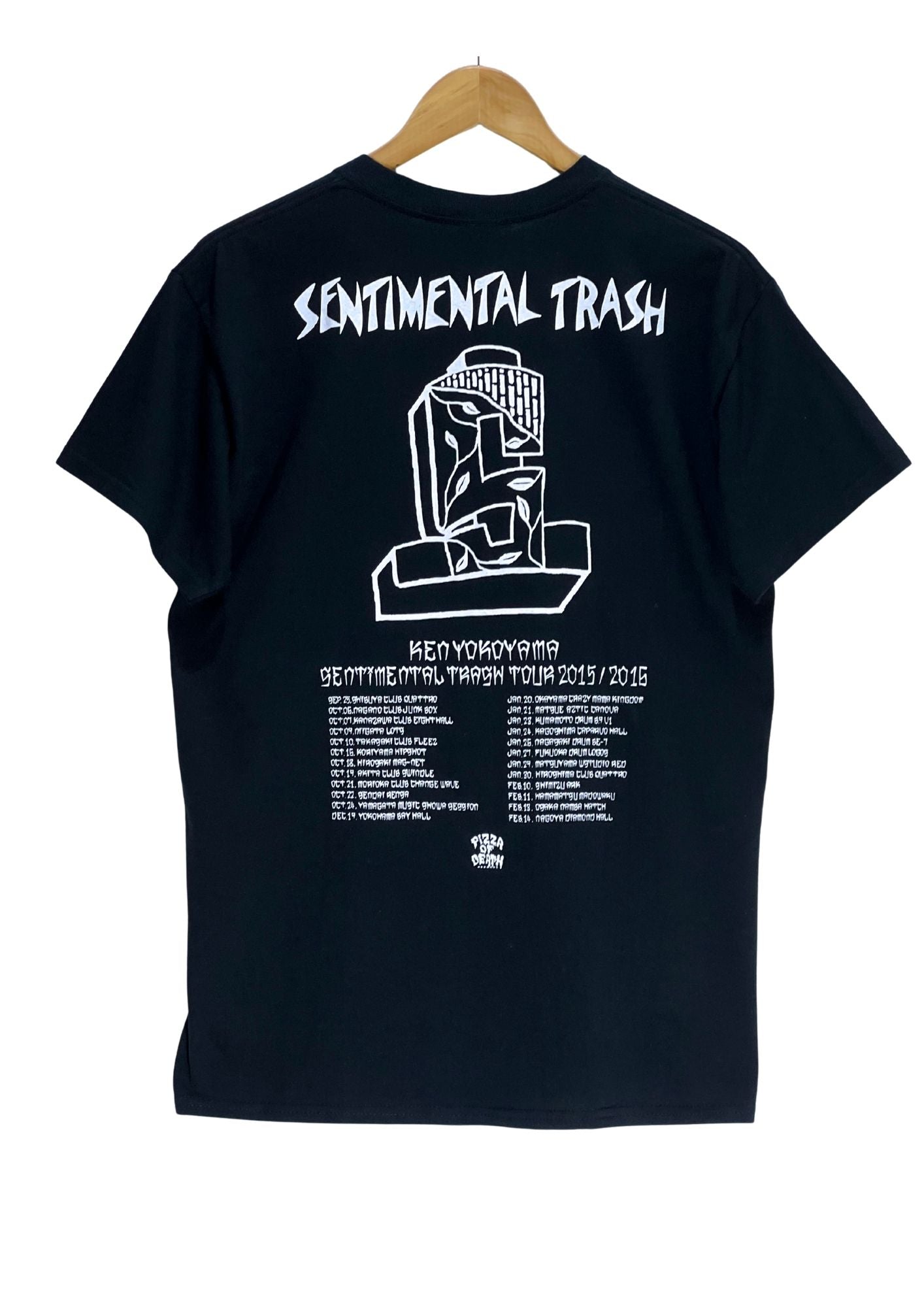 2015 KEN YOKOYAMA ‘Sentimental Trash’ Japanese Band T-shirt (M)