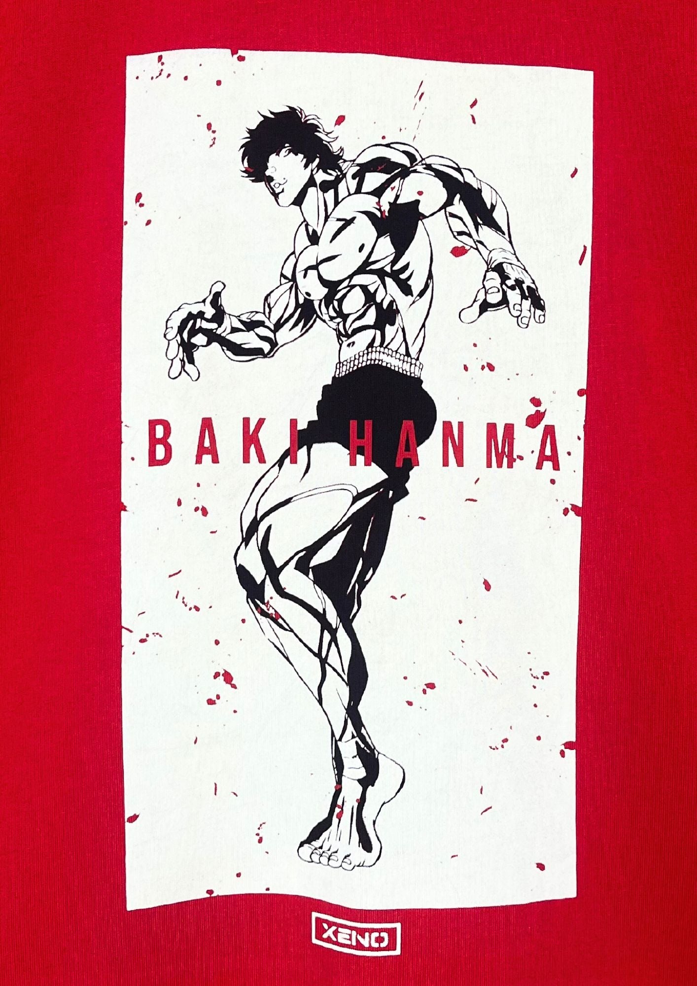 2020 Baki The Grappler x Xeno Baki Hanma T-shirt