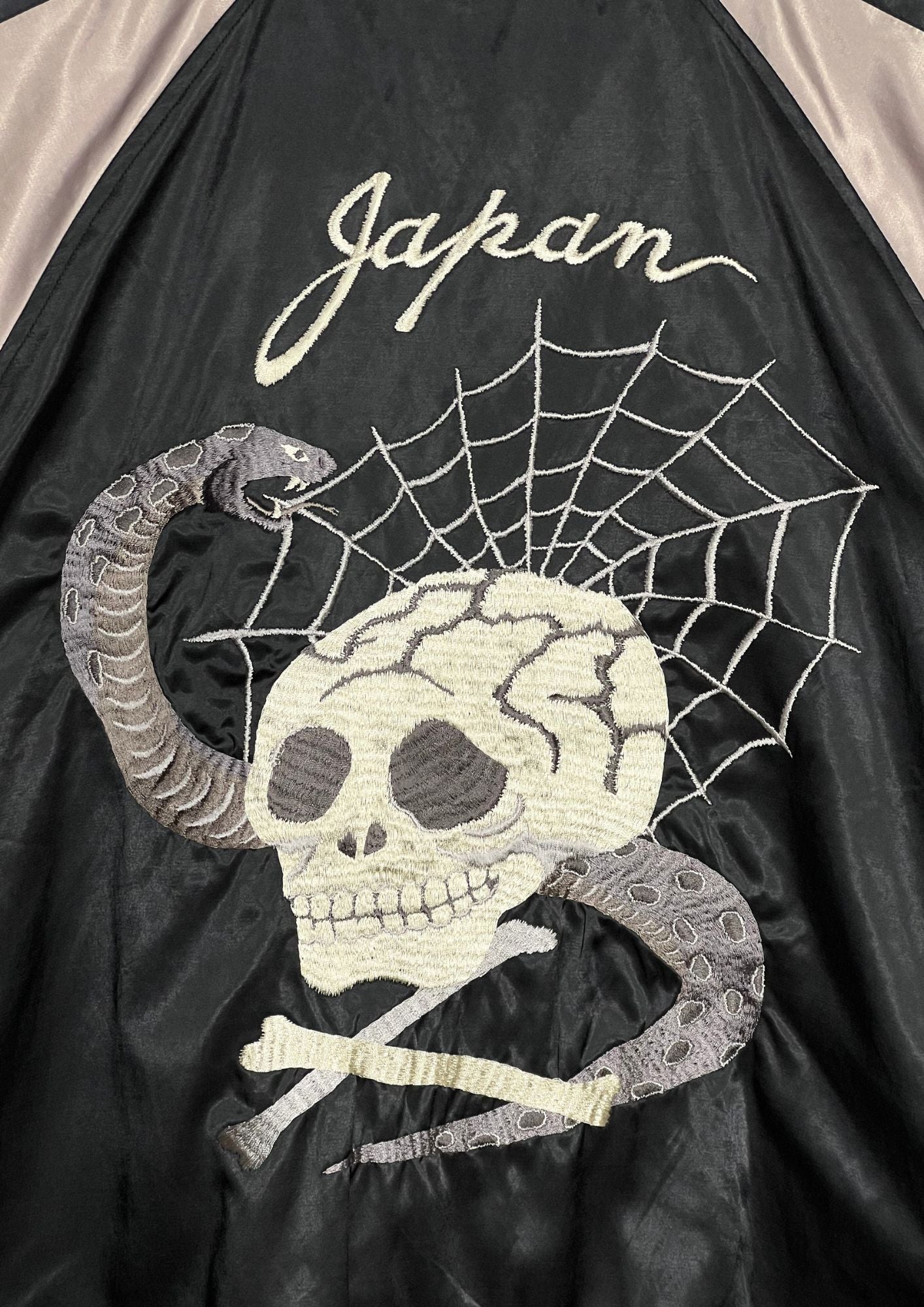 2009 HOUSTON Tadano Hitoshi 'Skull Snake' Sukajan Jacket