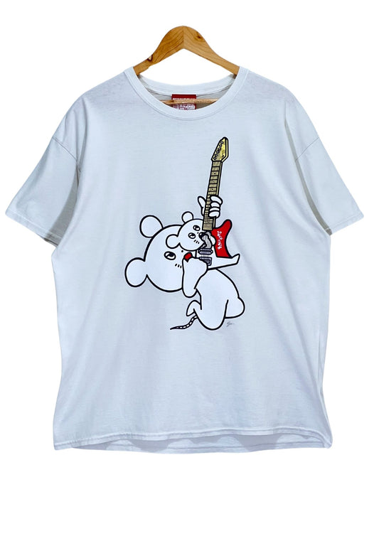 KYUSO NEKOKAMI 'Jimmy Hendrix' Japanese Band T-shirt (XL)