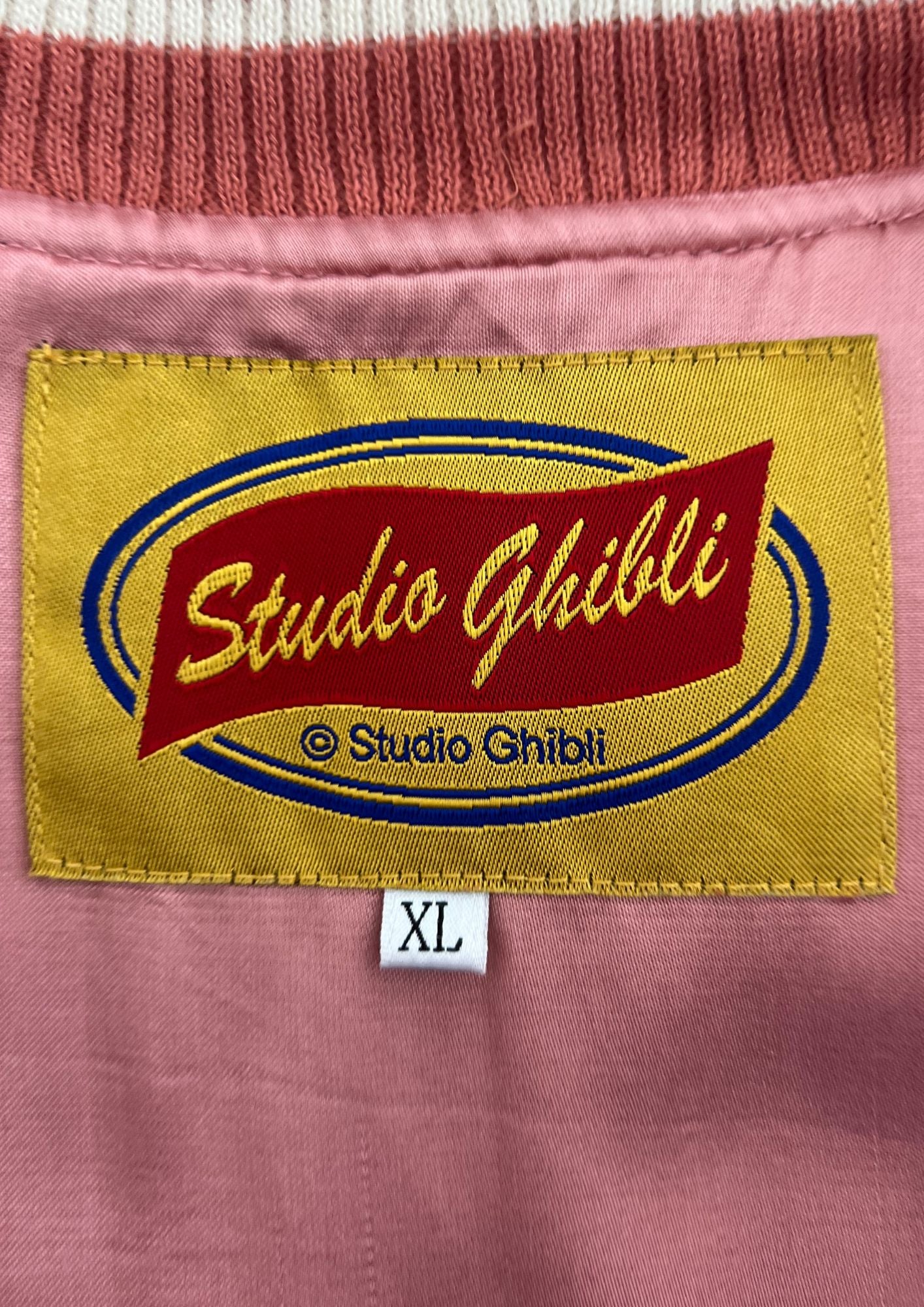 2017 Studio Ghibli 'Spirited Away' x GBL No Face Aburaya Bathhouse Embroidered Sukajan