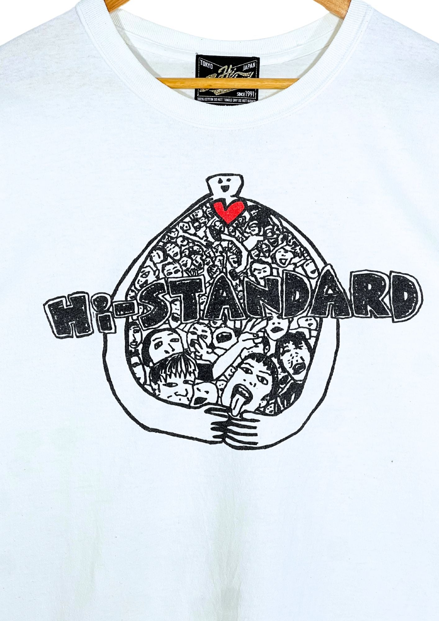 2000s Vintage Japanese Band HI STANDARD 'Stay Gold' T-shirt (L)