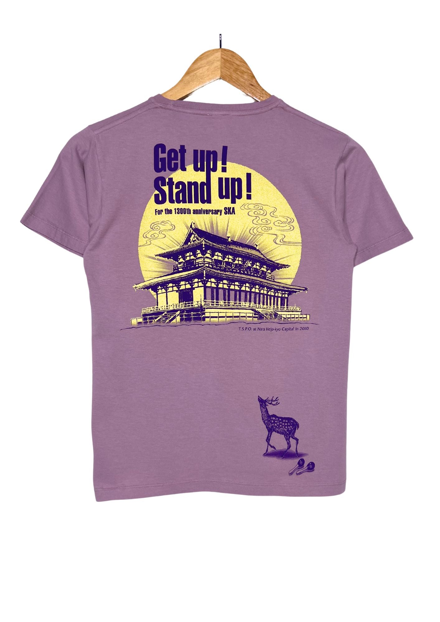 2010 TOKYO SKA PARADISE ORCHESTRA 'Get Up! Stand Up!' Japanese Band T-shirt