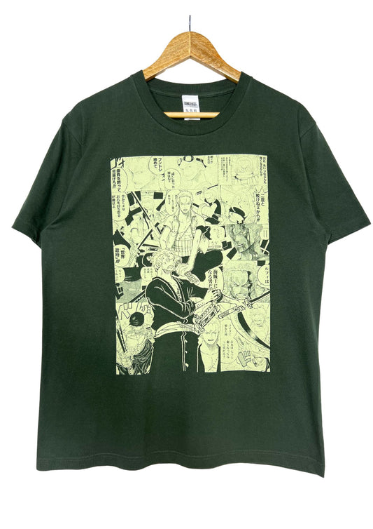 2022 One Piece x Shueisha Jump Shop Limited Zoro Manga T-shirt