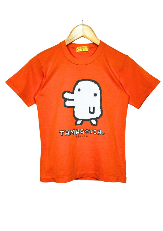 90s Vintage Tamagotchi x BANDAI 'Kuchipachi' Baby Tee (S)