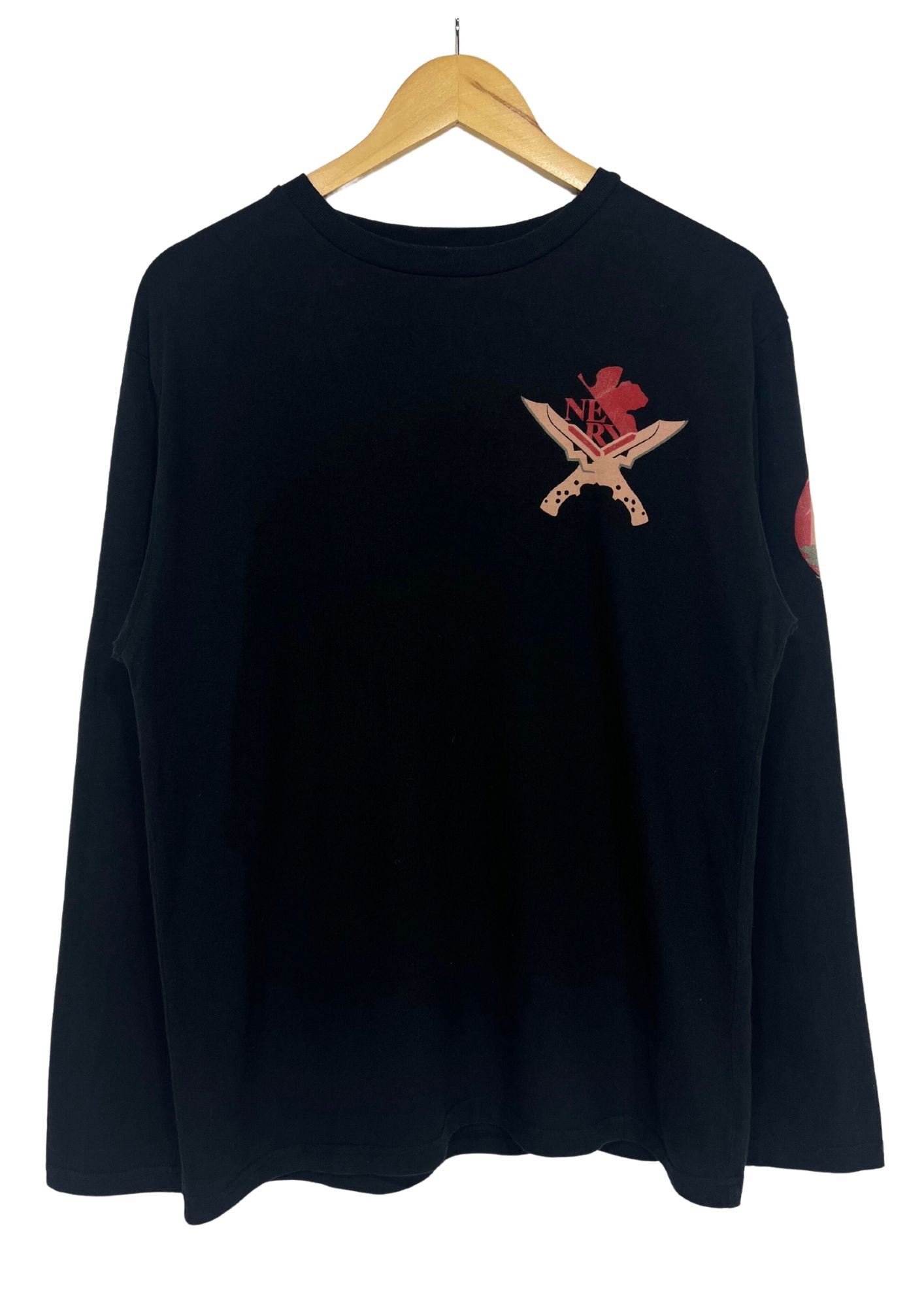 2010s Neon Genesis Evangelion x Nishiki TYPE 01 Embroidered Long Sleeve Shirt