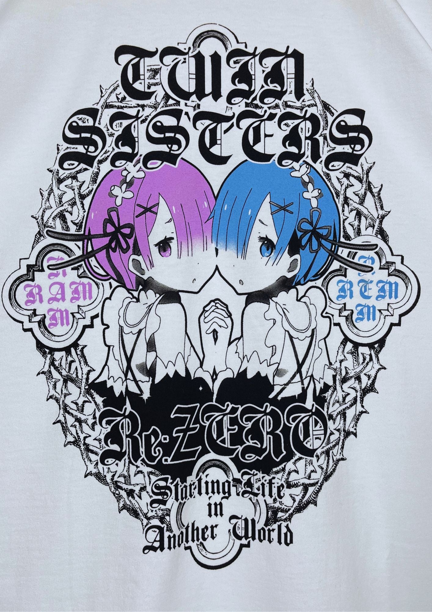 Re:Zero x 2D Cospa Starting Life in Another World T-shirt
