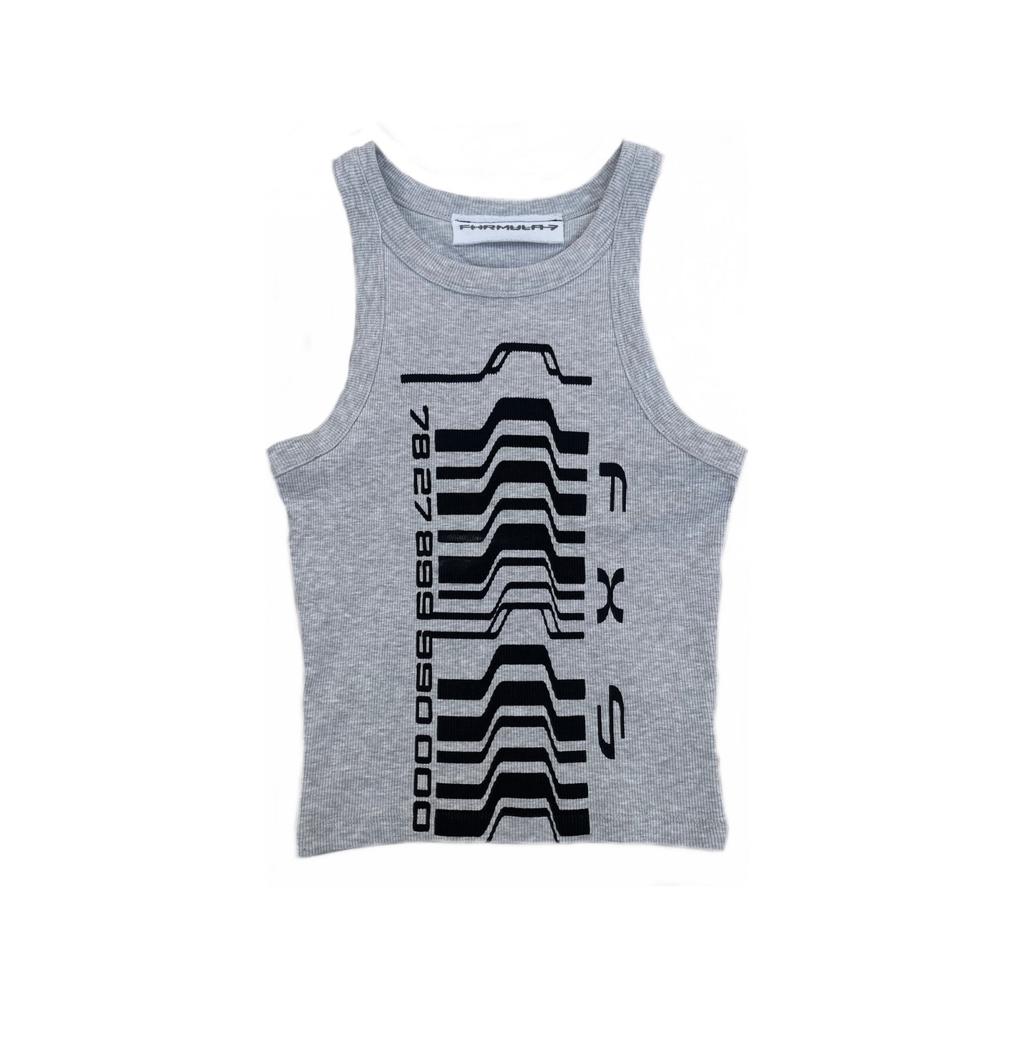 FORMULA-7 FXS WARPED BARCODE SINGLET (Ladies S)1/1