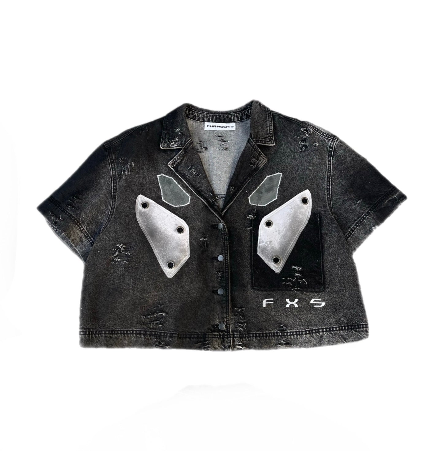Formula 7 FXS CHEMICAL WAREFARE DENIM VEST - 1/1