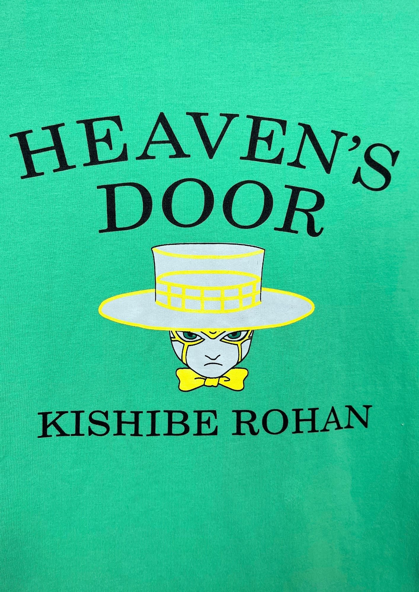 2002 Vintage Jojo's Bizarre Adventure x BANDAI Heaven's Door T-shirt
