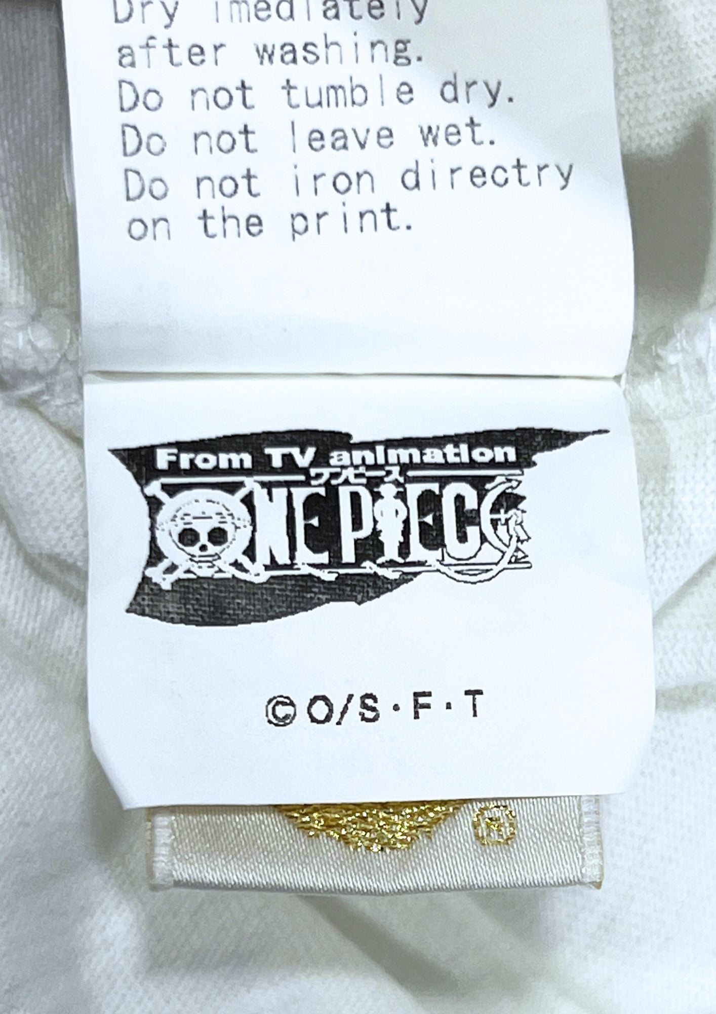 2012 One Piece x A BATHING APE 'Luffy' Pirate Store Limited T-shirt (M)