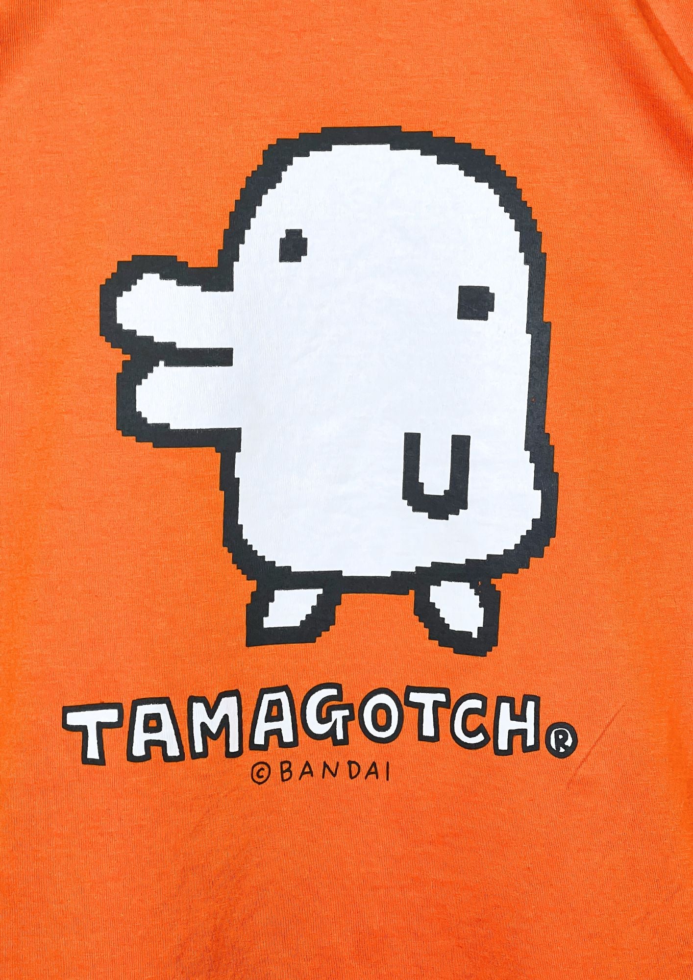 90s Vintage Tamagotchi x BANDAI 'Kuchipachi' Baby Tee (S)