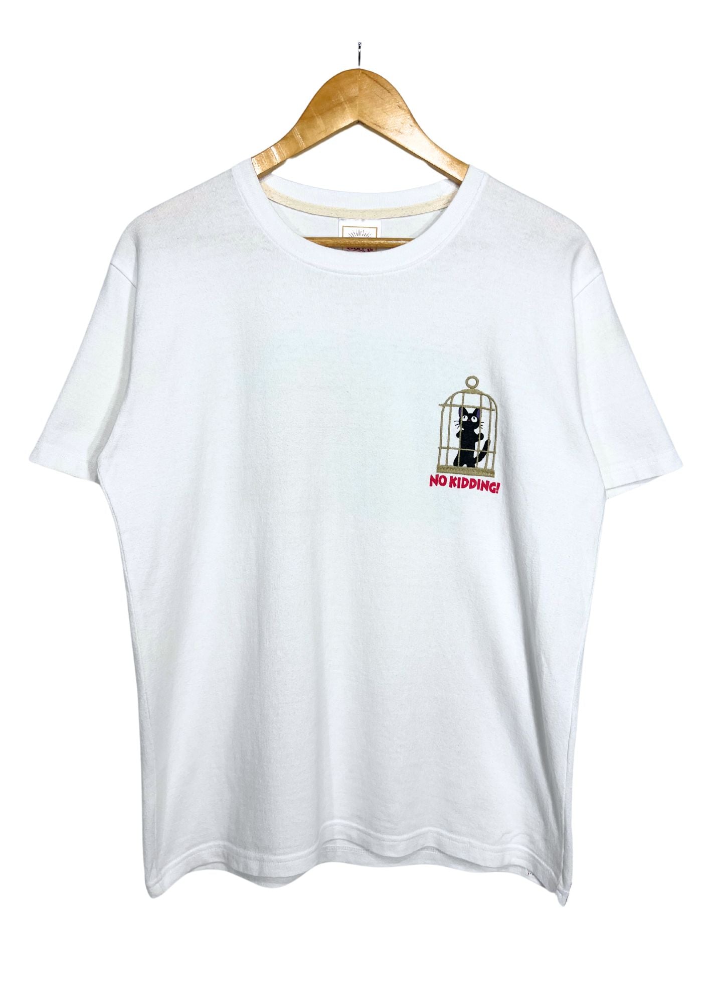 2019 Studio Ghibli Kiki's Delivery Service x GBL You're Late! Embroidered T-shirt