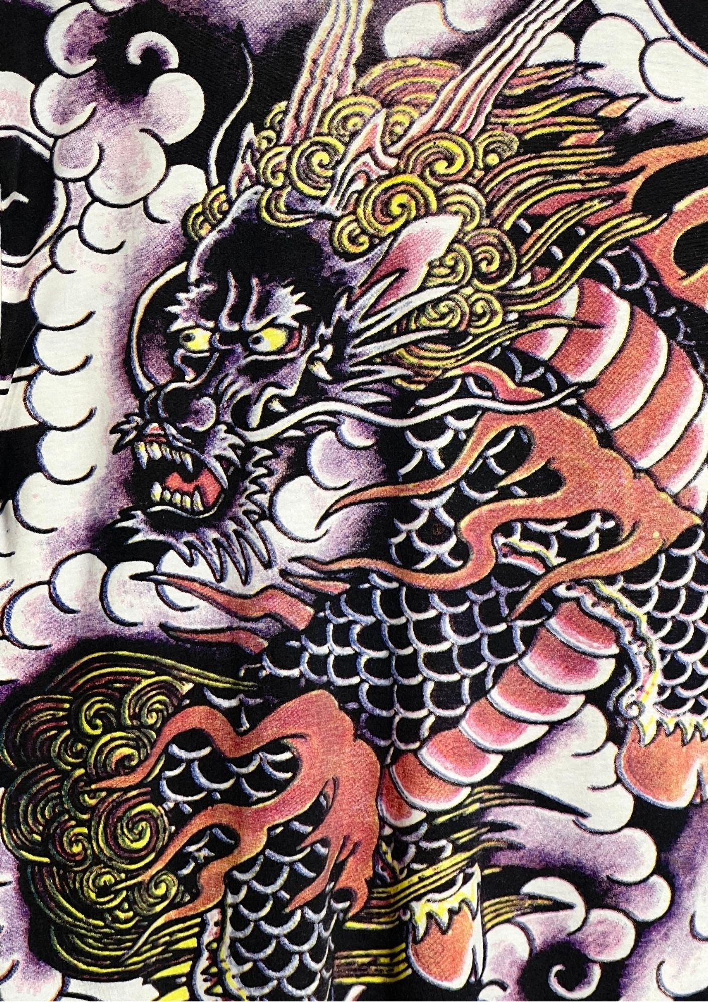 Japanese art WORK 'Dragon' T-shirt