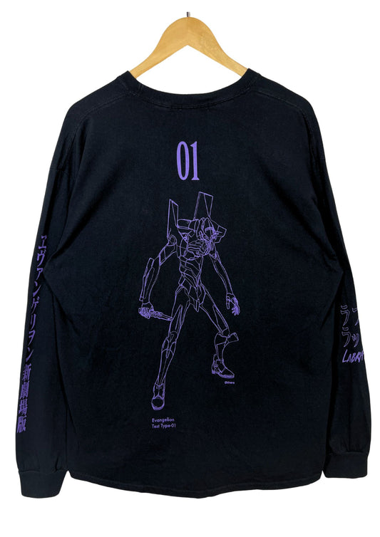 2020 Neon Genesis Evangelion x LABRAT 'EVA 01' L/S Shirts (XL)