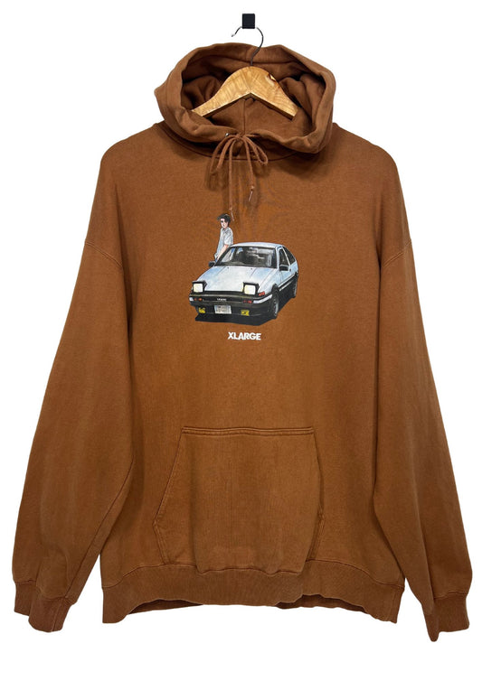 Initial D x X-Large AE86 Hoodie Sweat