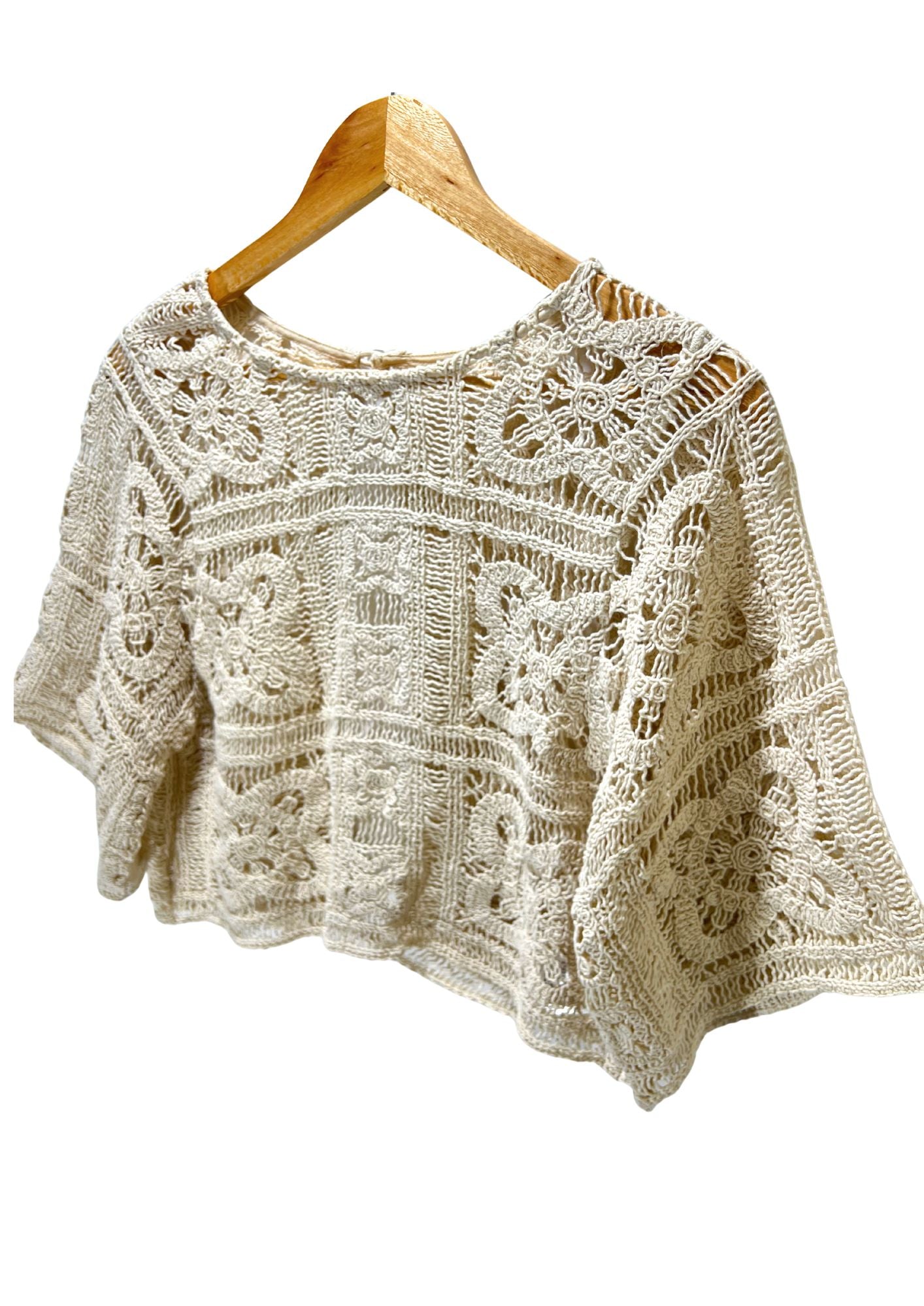 jouetie Japanese Brand Crotchet Crop Top (Ladies M-S)