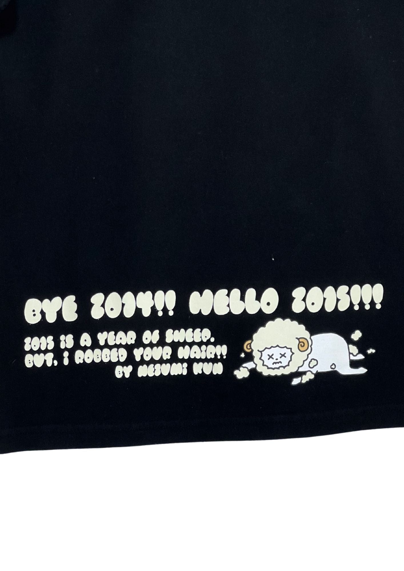 2015 KYUSO NEKOKAMI 'Sheep - Japanese Zodiac' Japanese Band T-shirt (S)