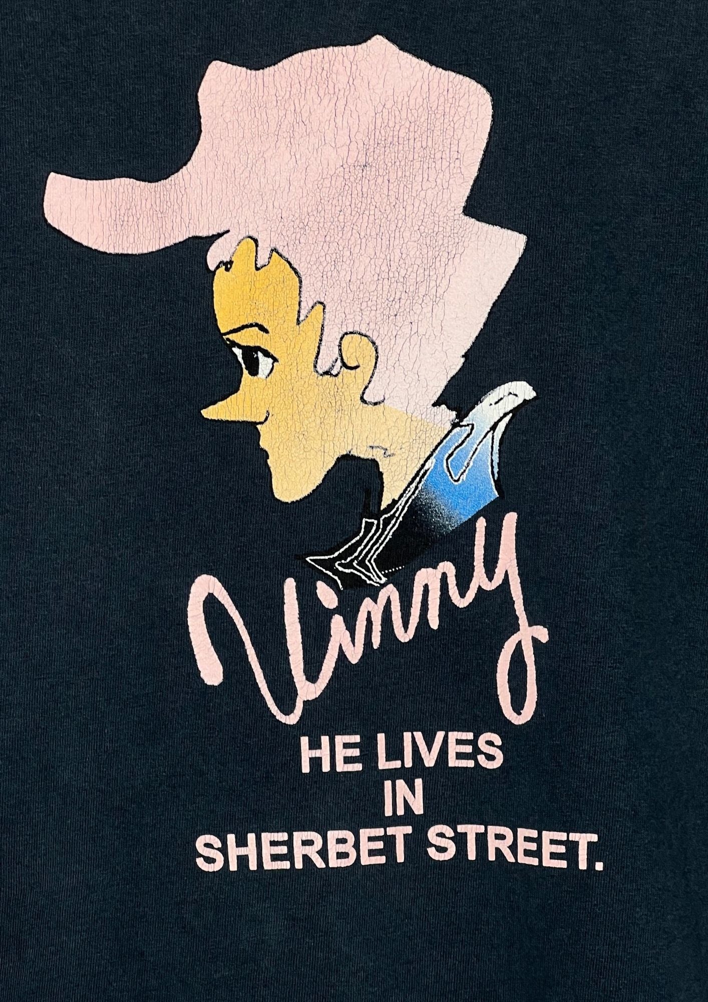 2000 SHERBETS Kenichi Asai 'He lives in Sherbet Street' Japanese Band T-shirt
