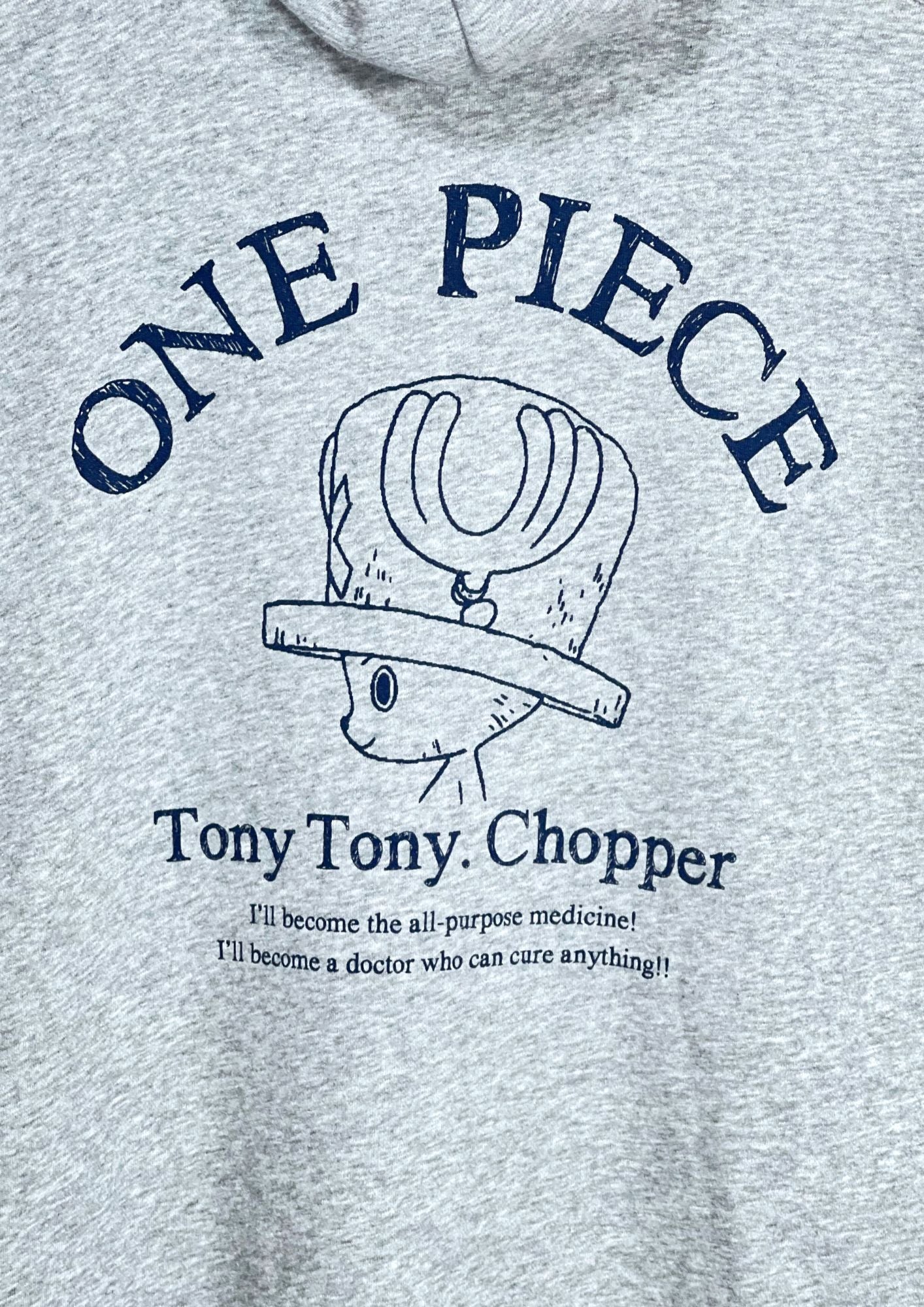 One Piece x UNIQLO Tony Tony Chopper Zip Up Hoodie