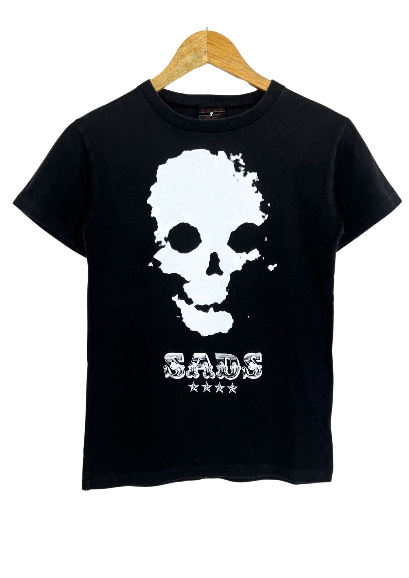 90s Vintage Japanese Band SADS 'Skull' T-shirt (S)