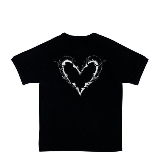 POND SCUM ‘Thorn of hearts’ oversized tee