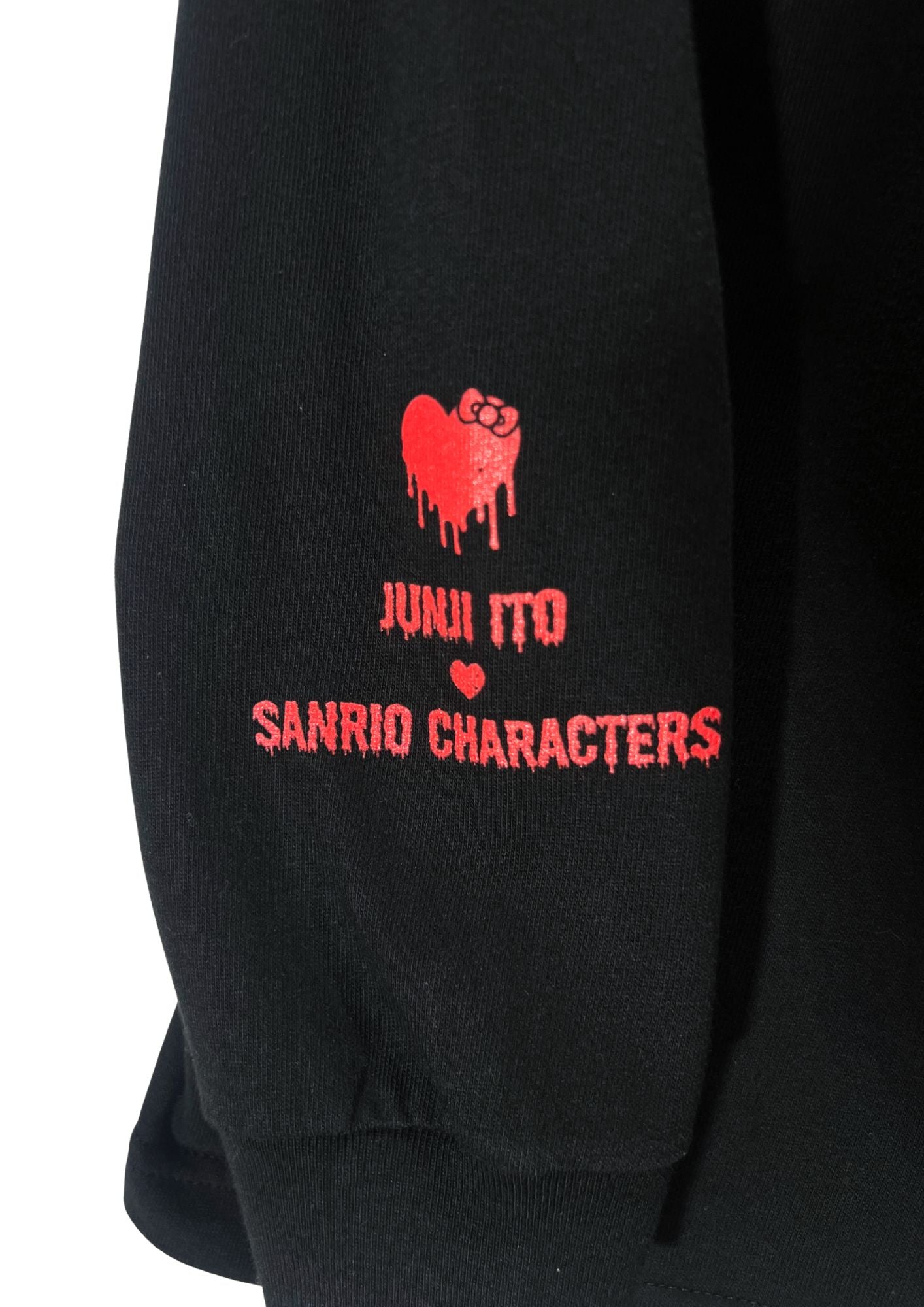 2024 Junji Ito x Sanrio Hello Kitty 'Tomie & Hello Kitty' L/S Shirts (XL)