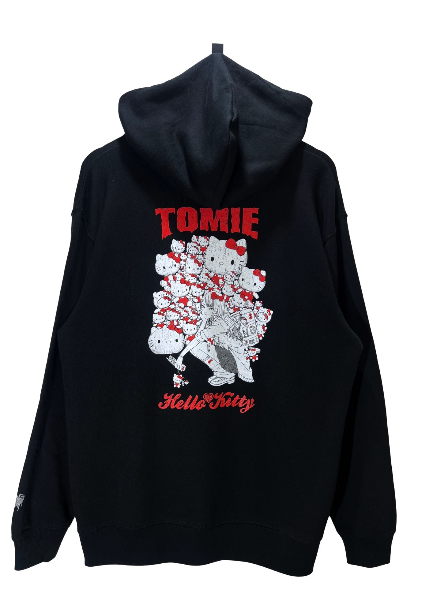 2024 Junji Ito x Sanrio Characters 'Tomie & Hello Kitty' Limited Collaboration Hoodie (XL)