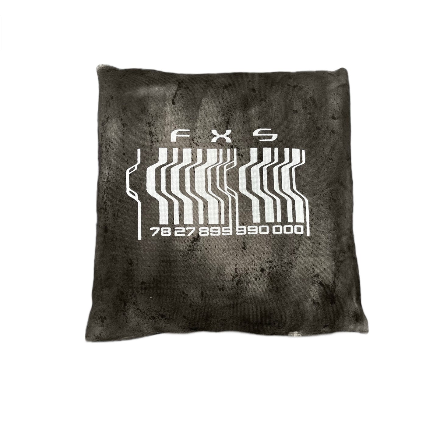 FORMULA-7 MOON BASE FXS WARPED BARCODE CUSHION