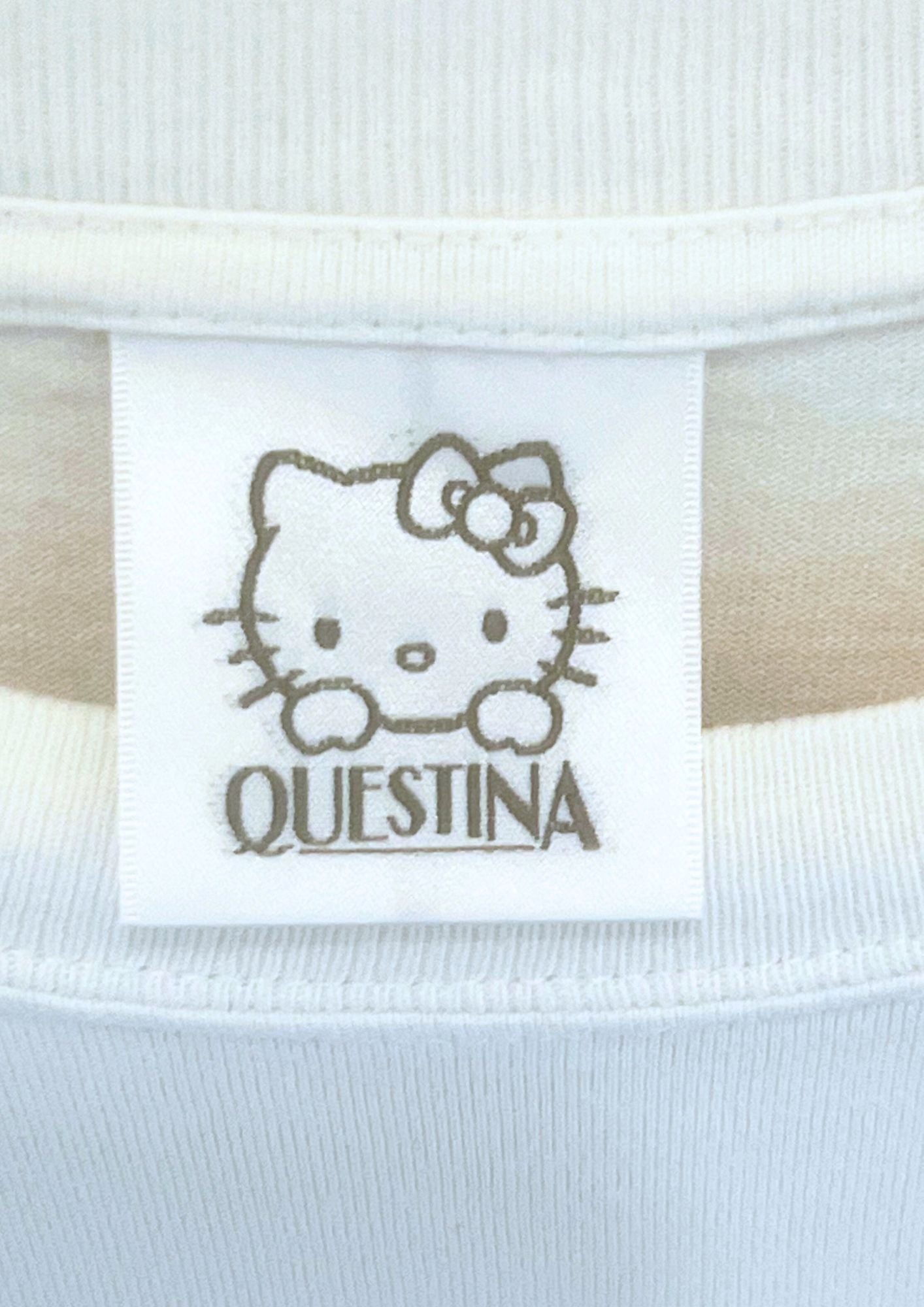 2000s Hello Kitty x QUESTINA ‘Hello Kitty’ T-shirt (Ladies S)