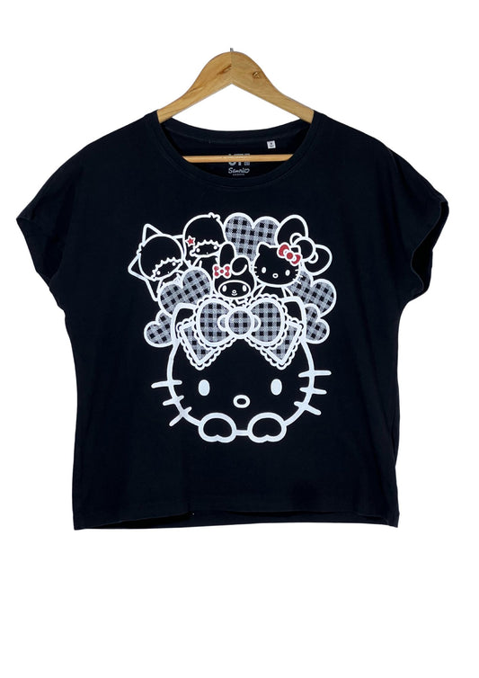 2014 Sanrio Hello Kitty x UT 'Hello Kitty & Friends’ Boxy T-shirt (Ladies M)