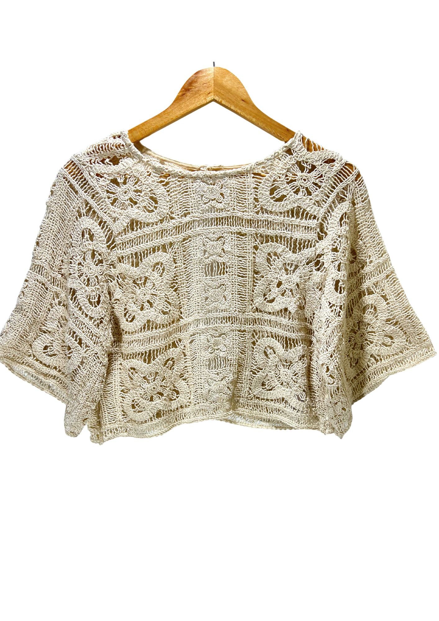 jouetie Japanese Brand Crotchet Crop Top (Ladies M-S)