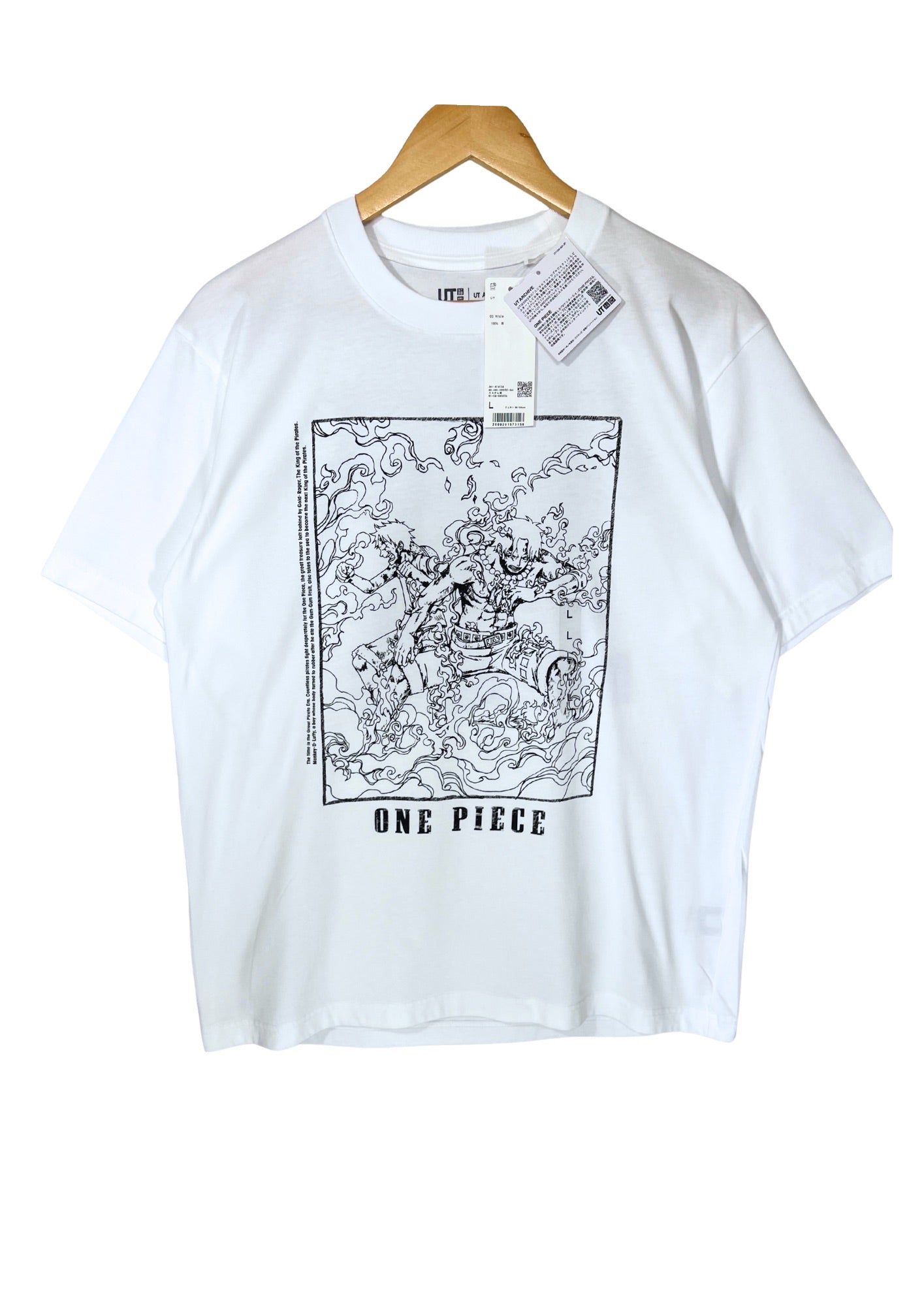 2025 One Piece x UT Archive Revival Model ‘Zoro and Luffy’ T-shirt (L)