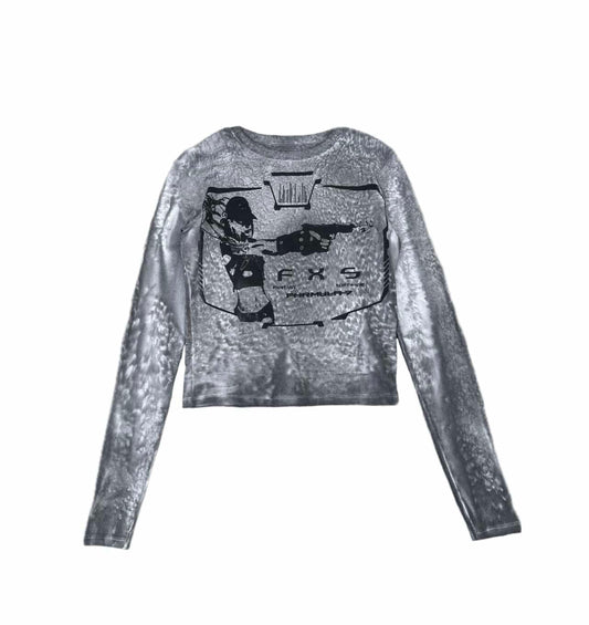 FORMULA-7 FXS DUEL PISTOL CROP LONGSLEEVE (S) Custom 1/1