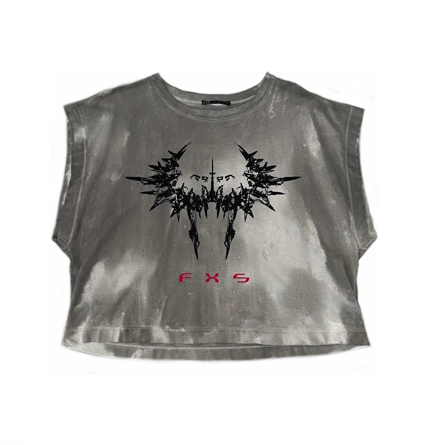 FORMULA-7 METAL HALO CROPPED SINGLET (Unisex L) Custom 1/1