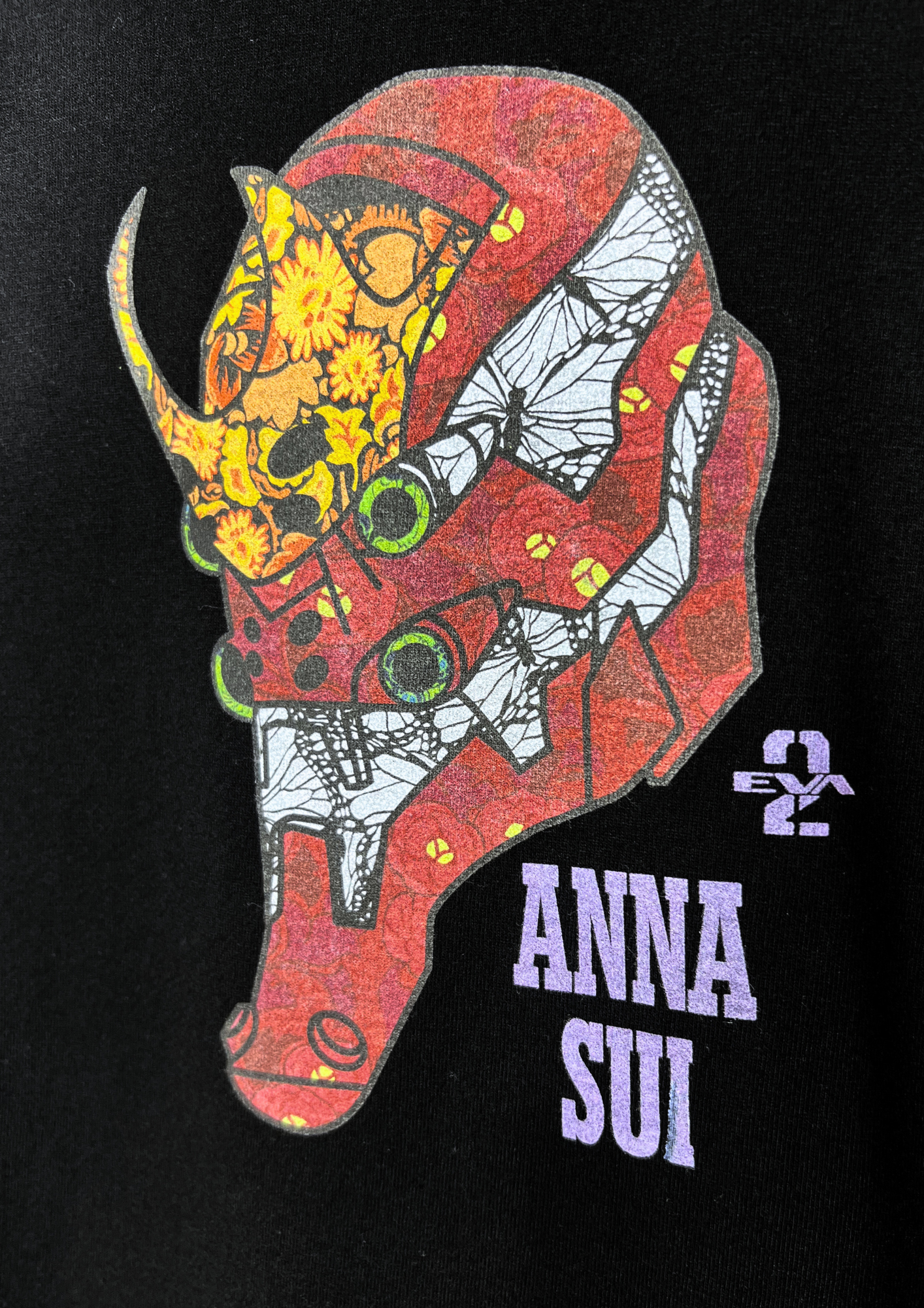2021 Neon Genesis Evangelion x ANNA SUI EVA 02 T-shirt