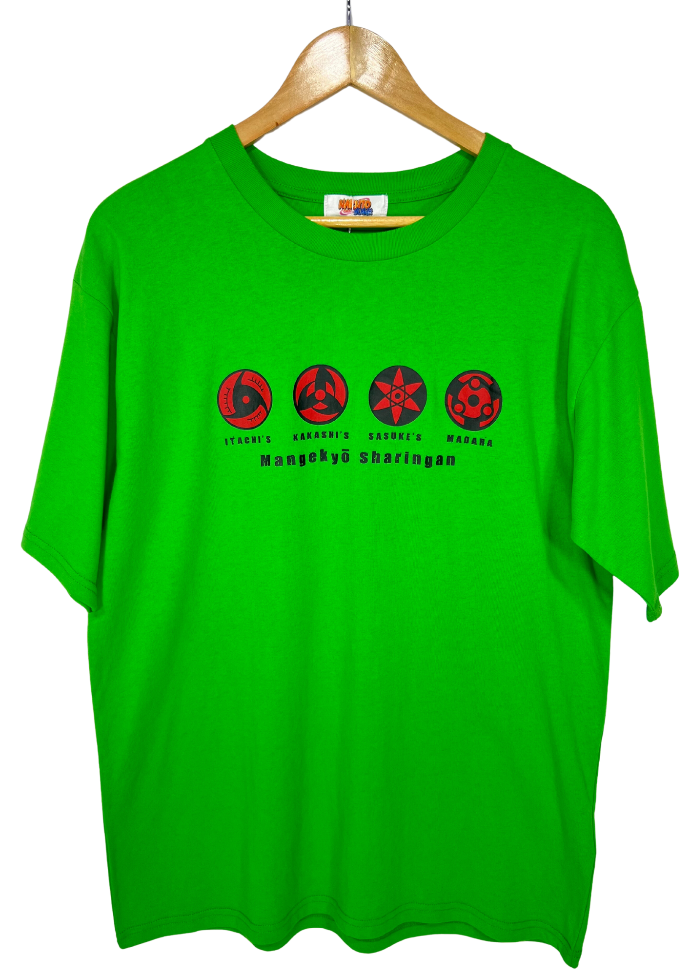 Naruto x Zels Sharingan Logos T-shirt