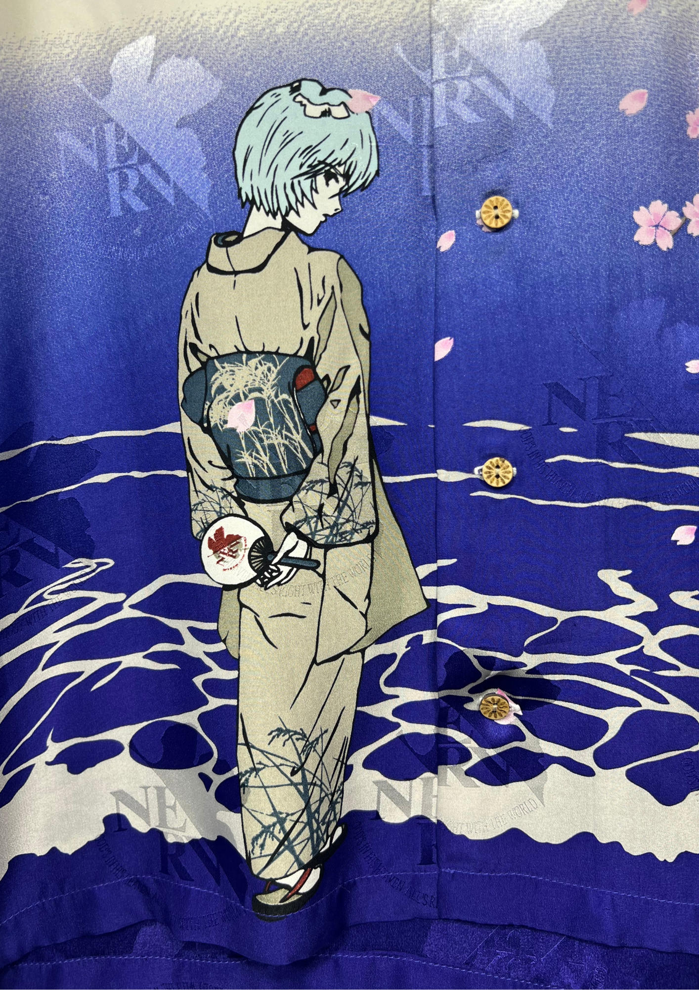 Neon Genesis Evangelion x Nishiki Rei Ayanami Sakura Shirt