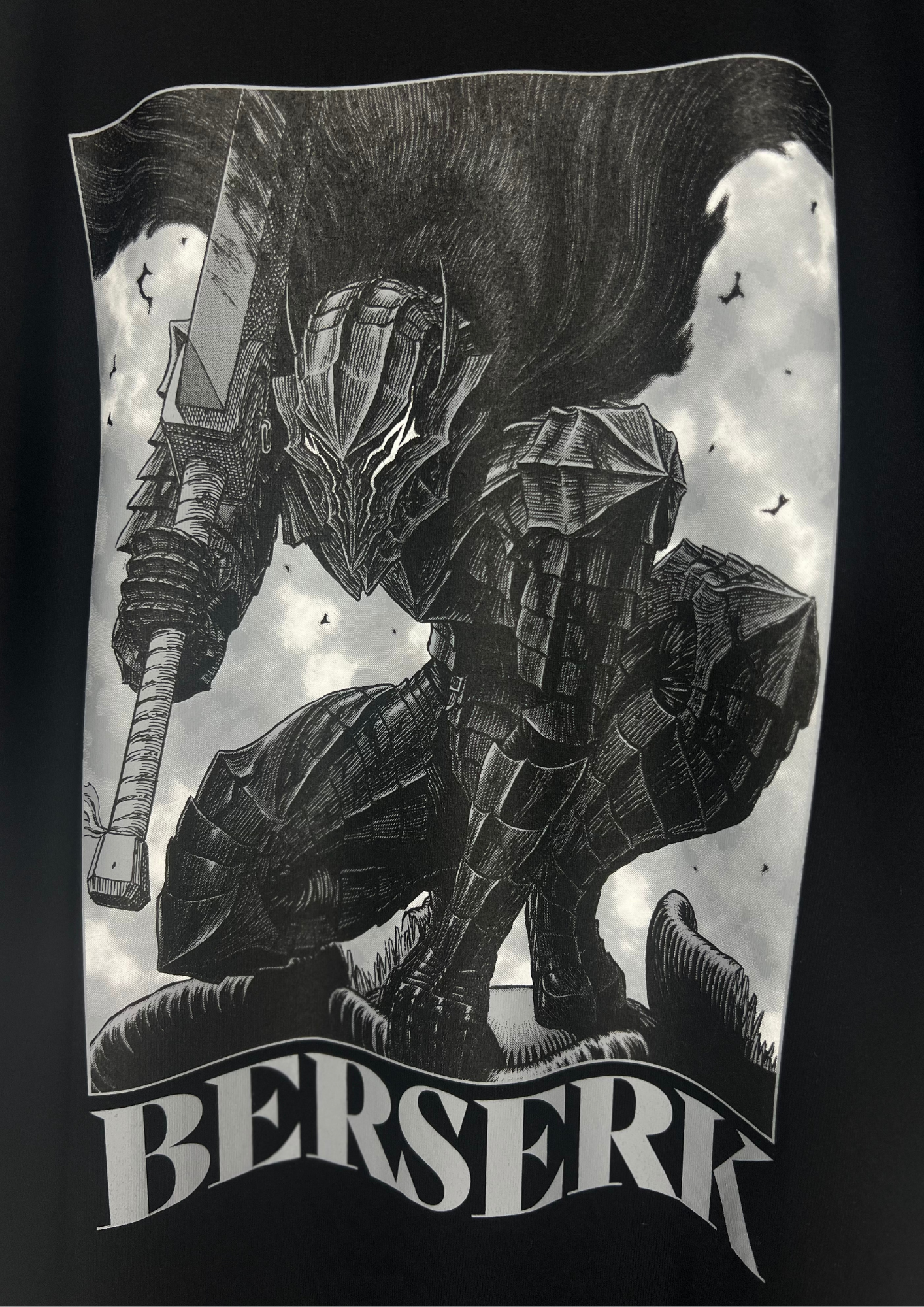 Berserk x Hakabagarou Exhibition Limited Guts Insane Warrior T-shirt