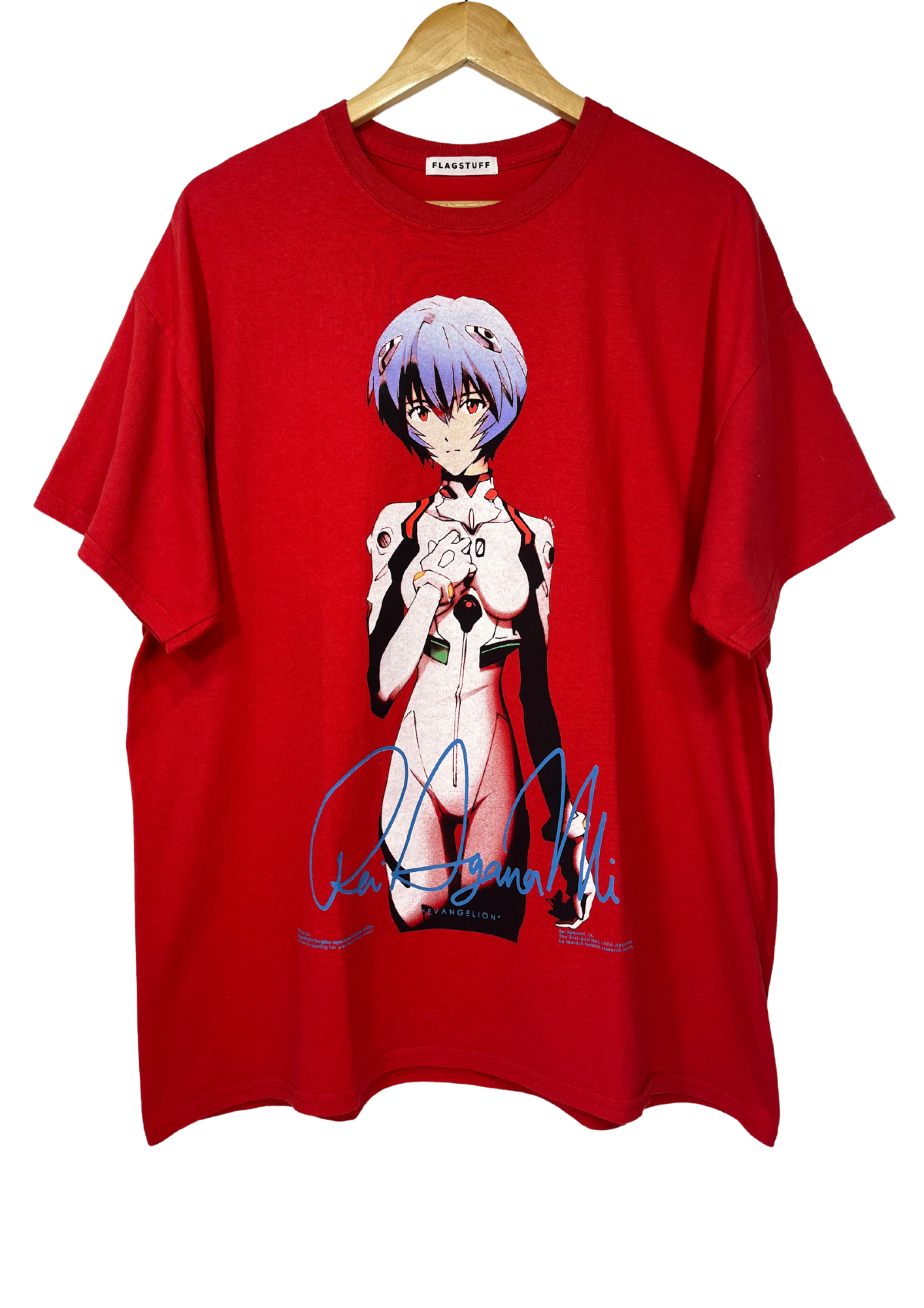 Neon Genesis Evangelion x Flagstaff Rei Ayanami T-shirt